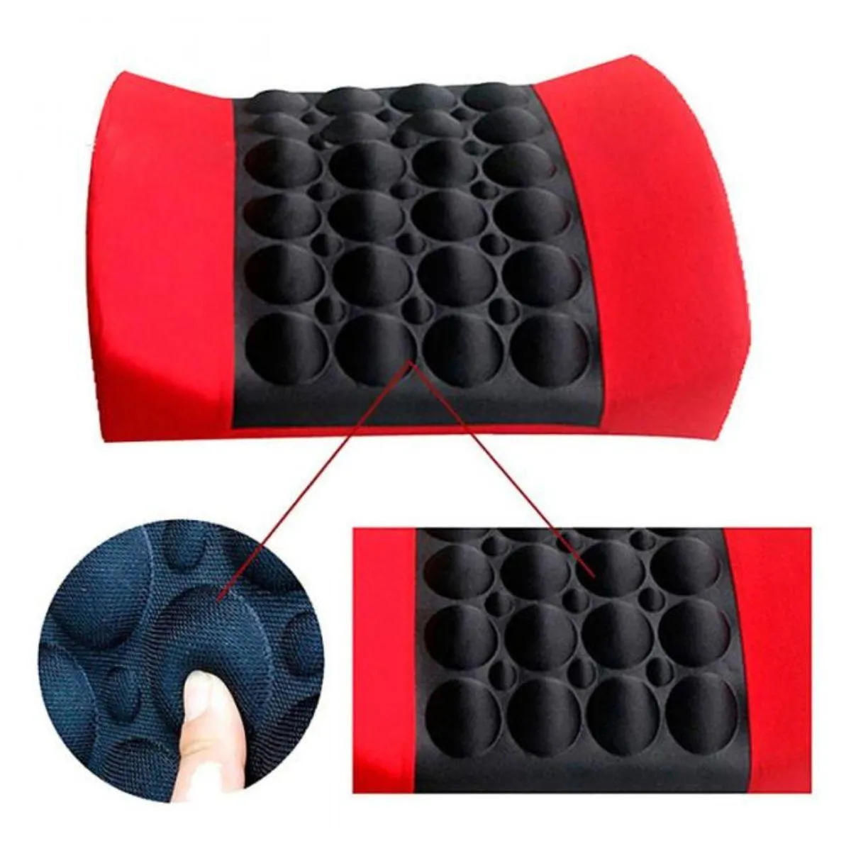 Vibration Pillow Back Support