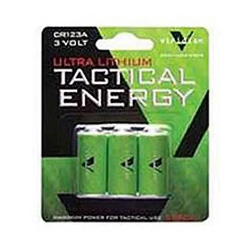 Viridian CR123a Lithium Battery 3 Pack for X5L-X5L-RS