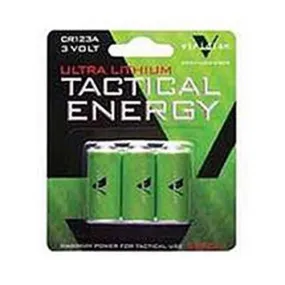 Viridian CR123a Lithium Battery 3 Pack for X5L-X5L-RS