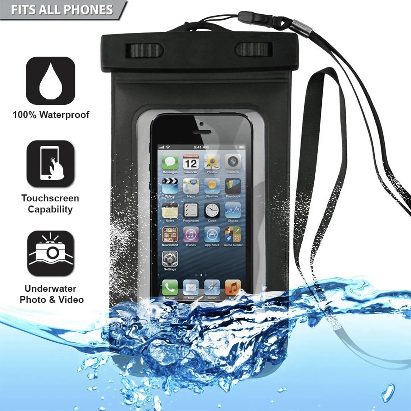 Waterproof Phone Case and Pouch - Pack of 12