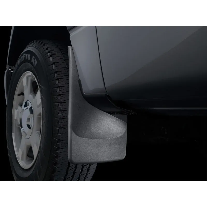 WeatherTech MudFlaps - Front/Rear - Black - GM Fullsize SUV 2007-2014