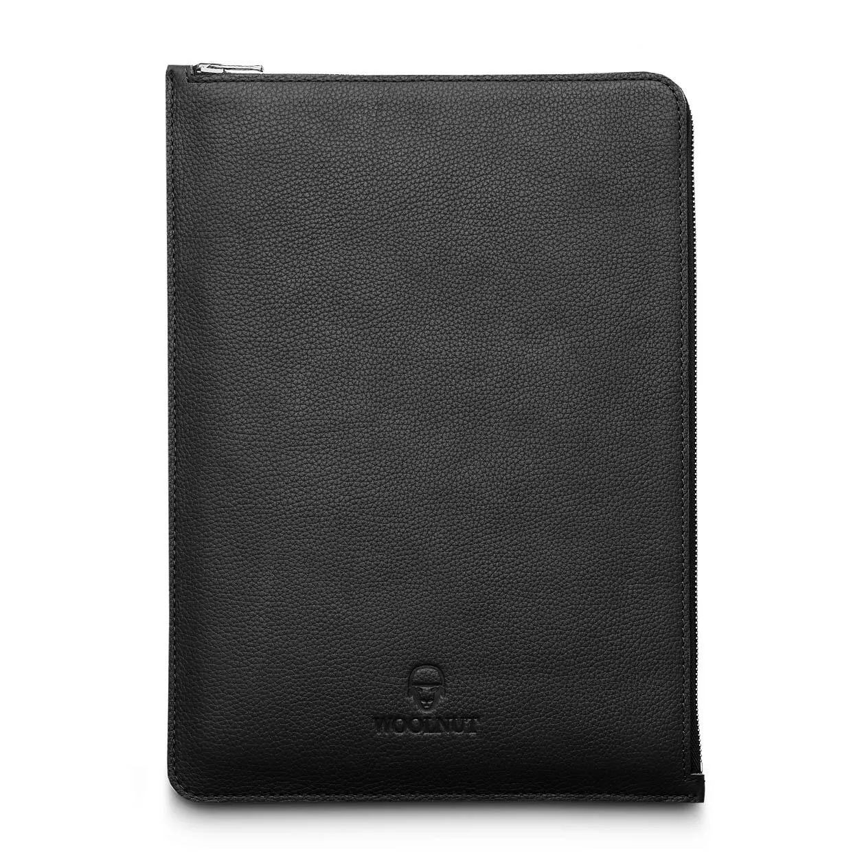 Woolnut Leather Sleeve Folio for MB Pro & Air 13" Black