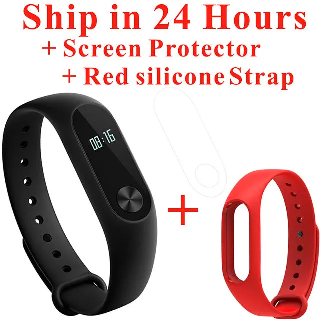 Xiaomi Mi Band 2 Fit Replacement Smart MI Band 2 Touchpad Screen Heart Rate Monitor Pedometer Wristband IP67 FitnessTracker