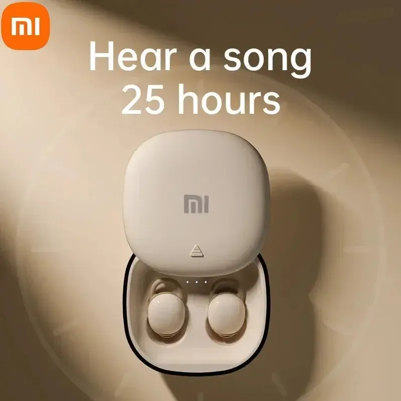 XIAOMI Sleeping Wireless Earbuds Mini In Ear Headphone Invisible Noise Cancelling Comfrotable Sleep Headphone For Android iOS