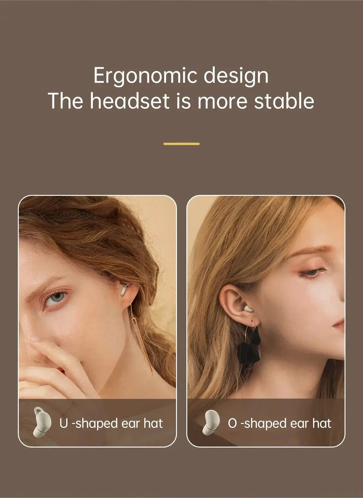 XIAOMI Sleeping Wireless Earbuds Mini In Ear Headphone Invisible Noise Cancelling Comfrotable Sleep Headphone For Android iOS