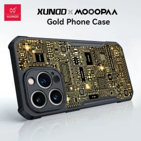 Xundd X Mooopaa Pure Gold Case For iPhone